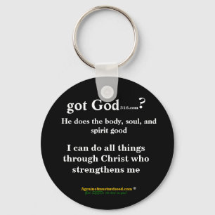 Porte-clés porte - clés du bouton gotGod316.com