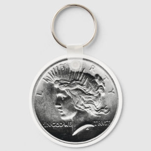 Porte-clés Porte - clés du dollar de la Liberté