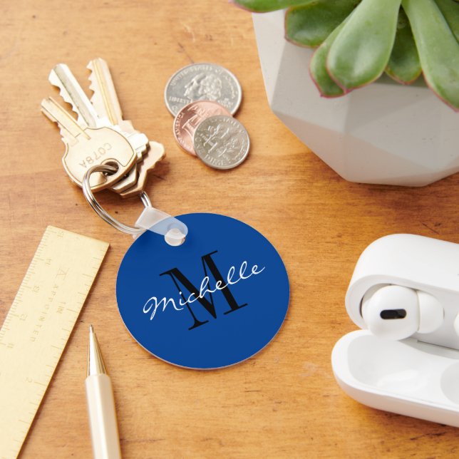 Porte-clés Porte - clés monogrammes personnalisés dans votre  (Bureau)