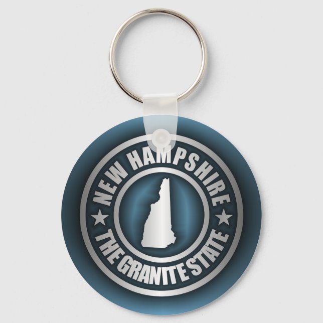 Porte-clés porte - clés "New Hampshire Steel 2" (Recto)