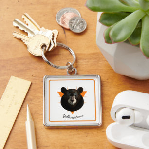 Porte-clés Porte-clés-ours de Yellowstone