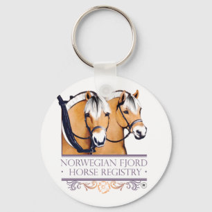 Porte-clés PORTE - CLÉS ronds du logo de la NFHR