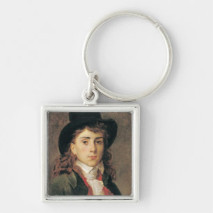 Porte-clés Portrait de baron Antoine Jean Gros âgé 20