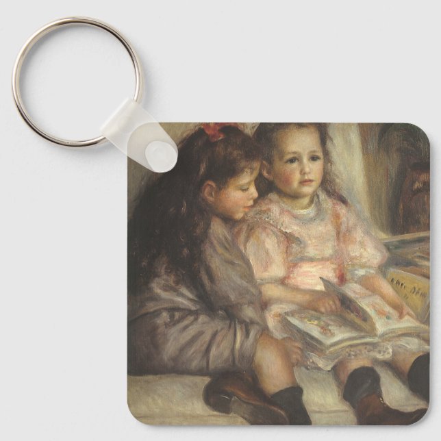 Porte-clés Portrait de Caillebotte Enfants par Pierre Renoir (Recto)
