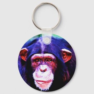 Porte-clés Portrait de Chimpanzé