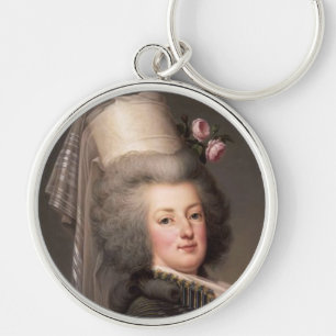 Porte-clés Portrait de Marie Antoinette, reine de France