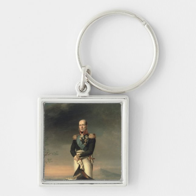 Porte-clés Portrait de prince Mikhail Barclay de Tolly (Devant)