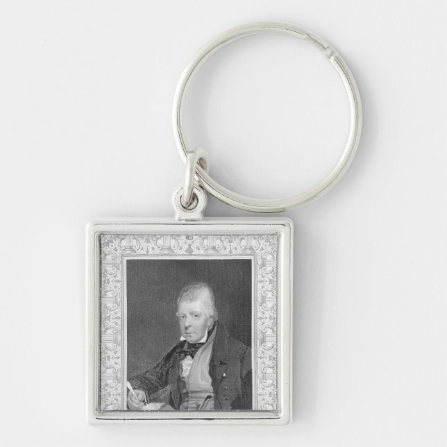 Porte-clés Portrait de Walter Scott (Devant)