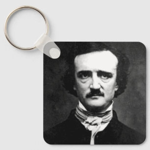 Porte-clés portrait d'Edgar Allan Poe