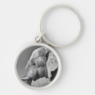 Porte-clés Portrait d'éléphant