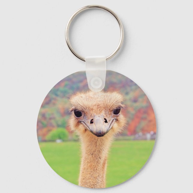Porte-clés Portrait d'Ostrich (Recto)
