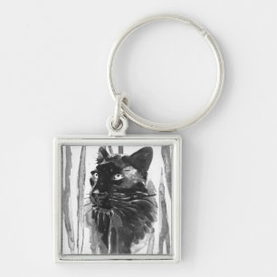 Porte-clés Portrait Panther