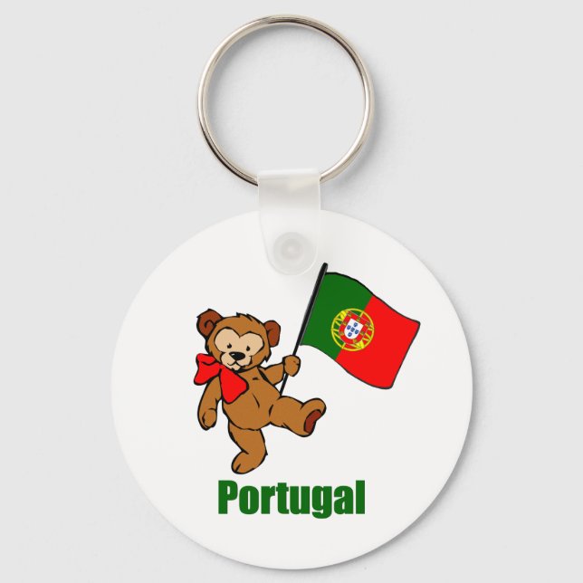 Porte-clés Portugal Teddy Bear Porte - clé (Recto)