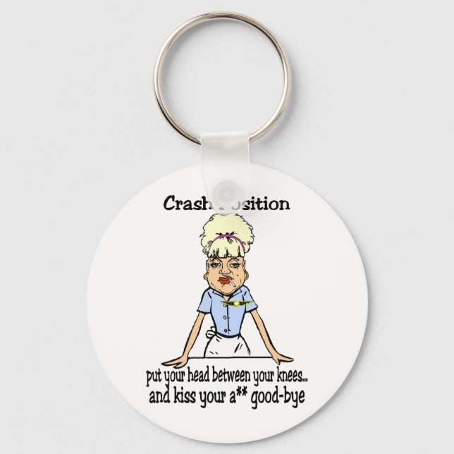 Porte-clés Position d'écrasement (Recto)