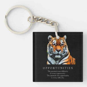 Porte-clés Possibilités de motivation Citer Tigre