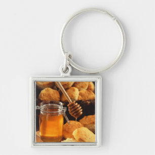 Porte-clés Pot délicieux de miel