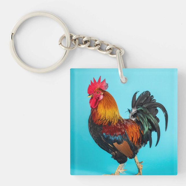 Porte-clés poulet (Devant)