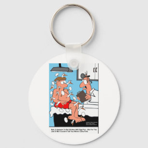 Porte-clés Poulet & Varicelle Cadeaux Médicaux et Cartes Drôl