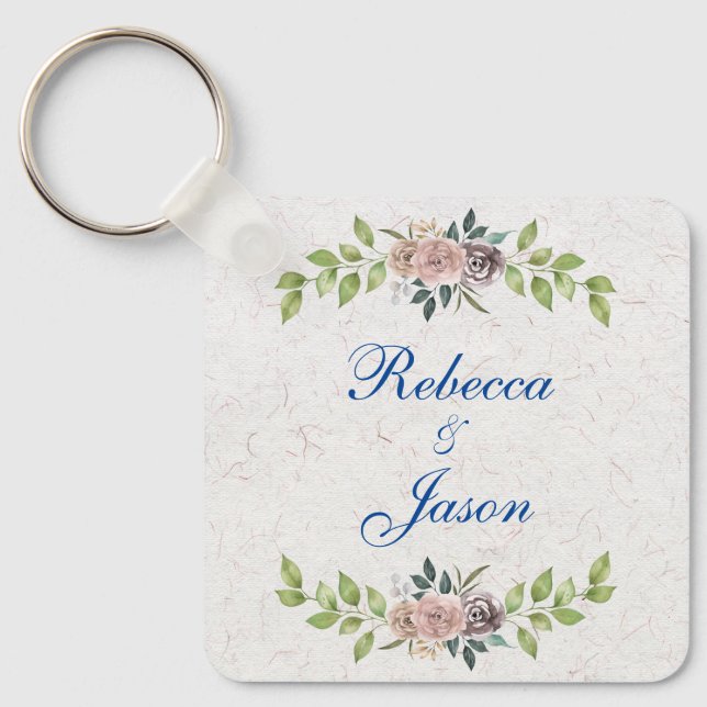 Porte-clés Pour toujours - Deux Coeurs - Un Amour (Recto)