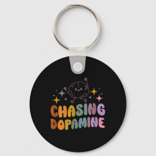 Porte-clés Poursuite de la dopamine Sensibilisation à la sant