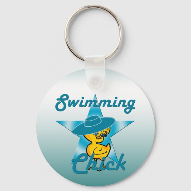 Porte-clés Poussette de natation #7 (Recto)