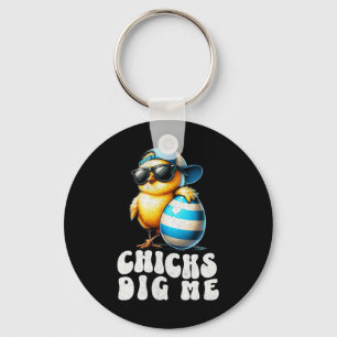 Porte-clés Poussins de Pâques Mignons Chasse aux œufs Tout-Pe