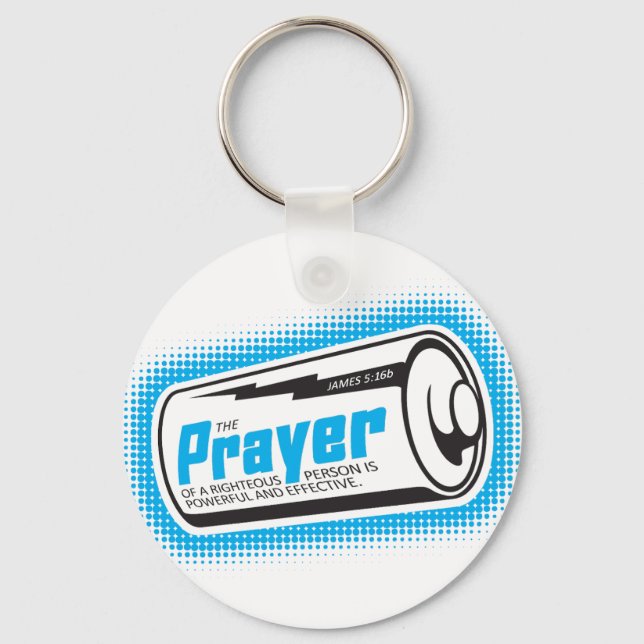 Porte-clés Pouvoir du Porte - clé de prière (Recto)
