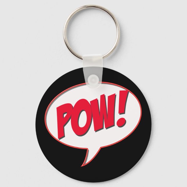 Porte-clés Pow ! (Recto)