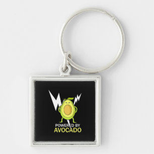 Porte-clés Powered by Avocado