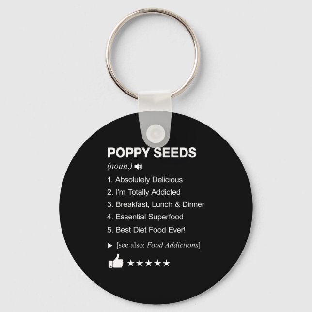 Porte-clés Ppy Seeds Definition Meaning Funny  (Recto)
