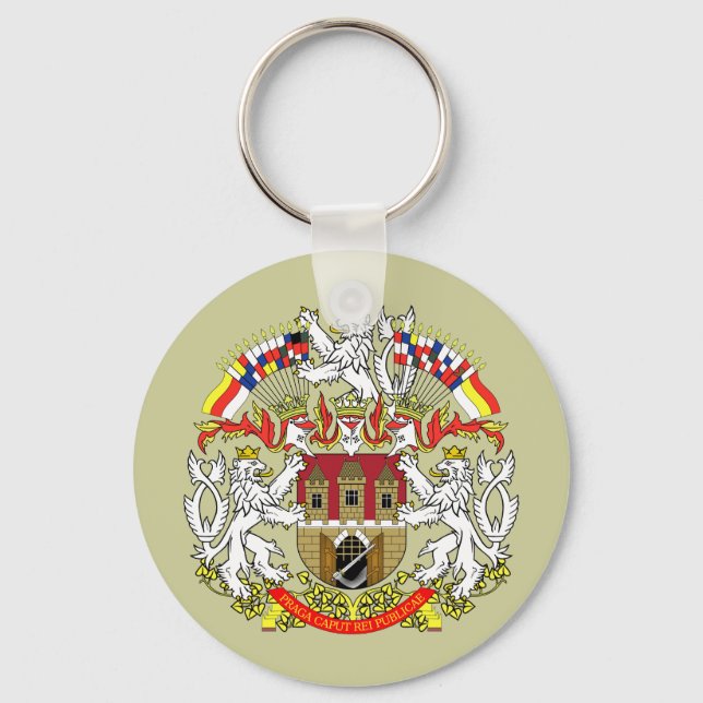 Porte-clés Praha, tchèque (Recto)
