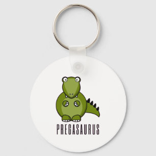 Porte-clés Pregasaurus Drôle cadeau pour la Faire-part de gro