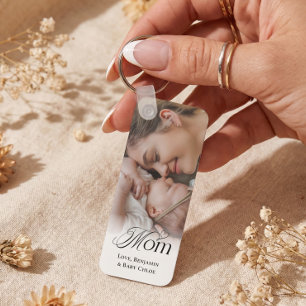Porte-clés Premier Cadeau de Fête des Mères Élégant Souvenir