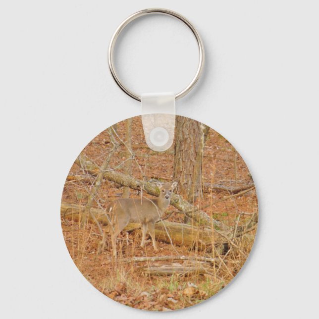 Porte-clés Premier hiver du Cerf de Bébé (Recto)