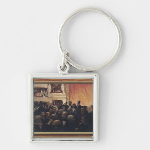 Porte-clés Première nuit chez le Comedie Francaise en 1885