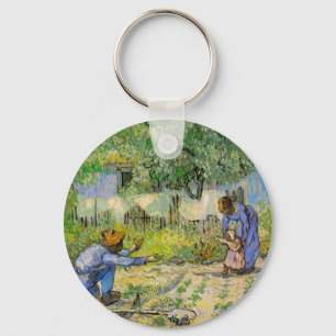 Porte-clés Premières étapes (après Millet) par Vincent van Go
