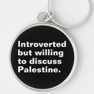 Porte-clés Présenté mais disposé à discuter de la Palestine