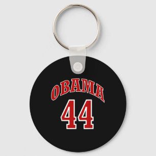Porte-clés Président Barack Obama 44 Chemise Faux Jersey 44e 
