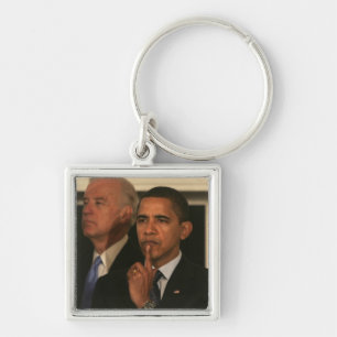 Porte-clés Président Barack Obama et vice-président
