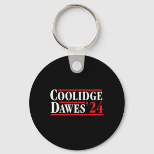 Porte-clés Président Calvin Coolidge 1924 - 4 juillet rétro