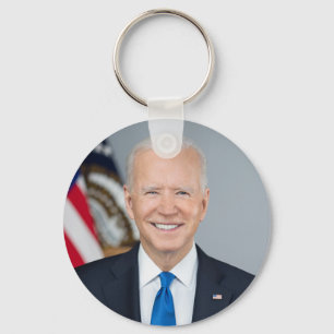 Porte-clés Président Joe Biden Portrait Officiel 2021