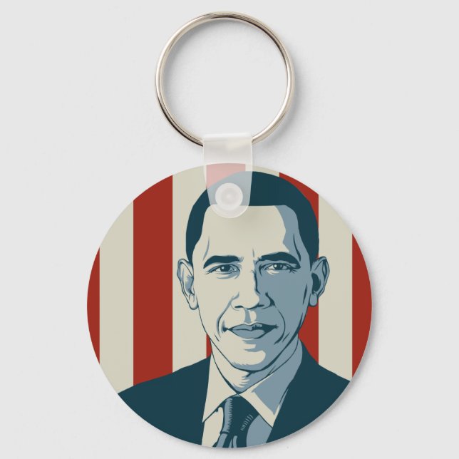 Porte-clés Président Obama (Recto)