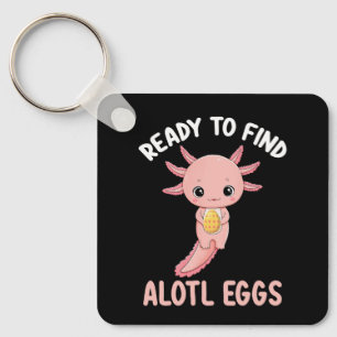 Porte-clés Prêt À Trouver Des Oeufs Alotl Axolotl Pâques