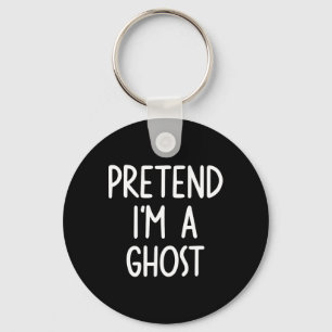 Porte-clés Prétendre que je suis un costume fantôme Halloween