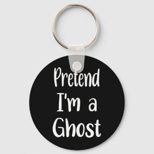 Porte-clés Prétendre que je suis un costume fantôme Halloween