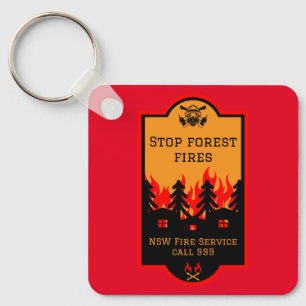 Porte-clés Prévention des incendies de forêt
