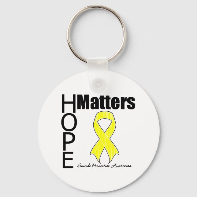 Porte-clés Prévention du suicide chez Hope Matters (Recto)