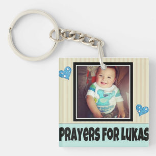 Porte-clés Prières pour le porte - clé de Lukas