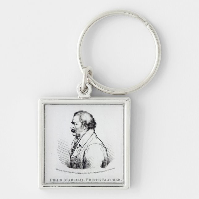 Porte-clés Prince Blucher de maréchal de champ de Wahlstadt (Devant)