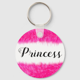 Porte-clés "Princess Pink Fluff"